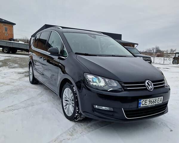 Черный Фольксваген Шаран, объемом двигателя 1.97 л и пробегом 315 тыс. км за 17300 $, фото 1 на Automoto.ua