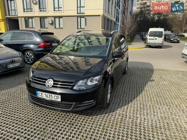 Черный Фольксваген Шаран, объемом двигателя 2 л и пробегом 324 тыс. км за 19900 $, фото 1 на Automoto.ua