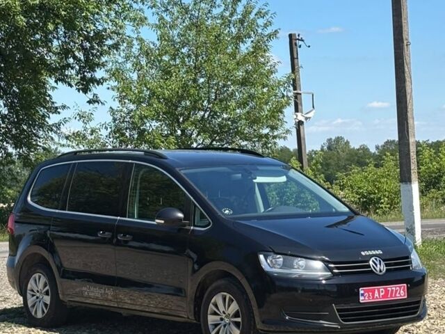 Черный Фольксваген Шаран, объемом двигателя 2 л и пробегом 280 тыс. км за 9817 $, фото 1 на Automoto.ua