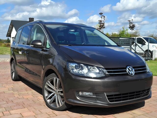 Коричневий Фольксваген Шаран, об'ємом двигуна 2 л та пробігом 90 тис. км за 9000 $, фото 1 на Automoto.ua