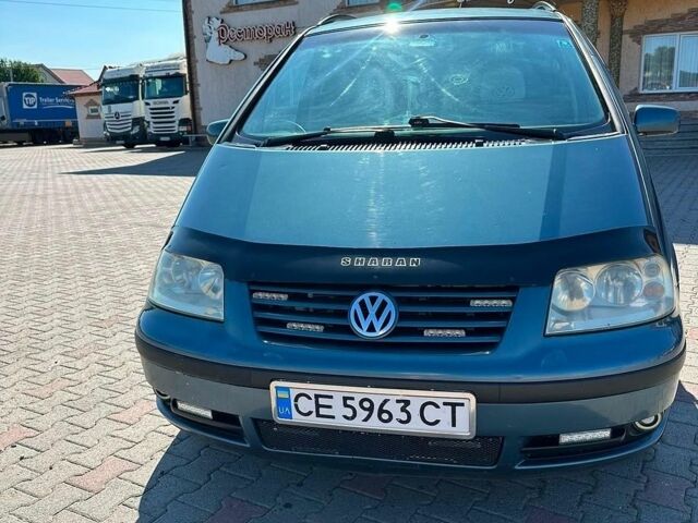 Синій Фольксваген Шаран, об'ємом двигуна 1.9 л та пробігом 400 тис. км за 4100 $, фото 1 на Automoto.ua