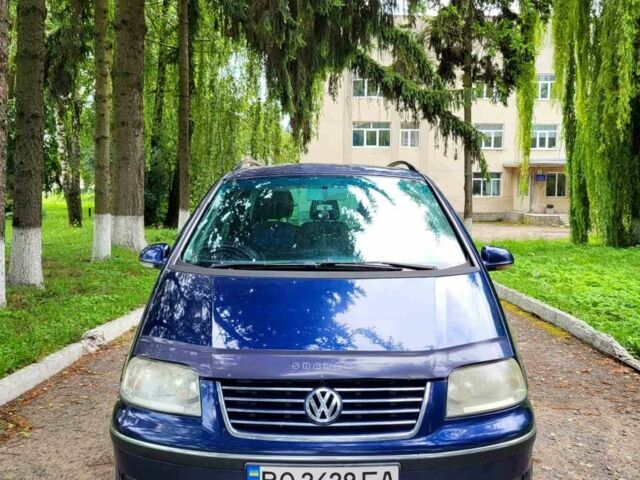 Синій Фольксваген Шаран, об'ємом двигуна 1.8 л та пробігом 275 тис. км за 4700 $, фото 1 на Automoto.ua