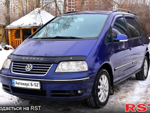 Синий Фольксваген Шаран, объемом двигателя 2 л и пробегом 21900 тыс. км за 4900 $, фото 1 на Automoto.ua