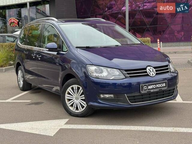 Синий Фольксваген Шаран, объемом двигателя 1.97 л и пробегом 191 тыс. км за 21990 $, фото 1 на Automoto.ua