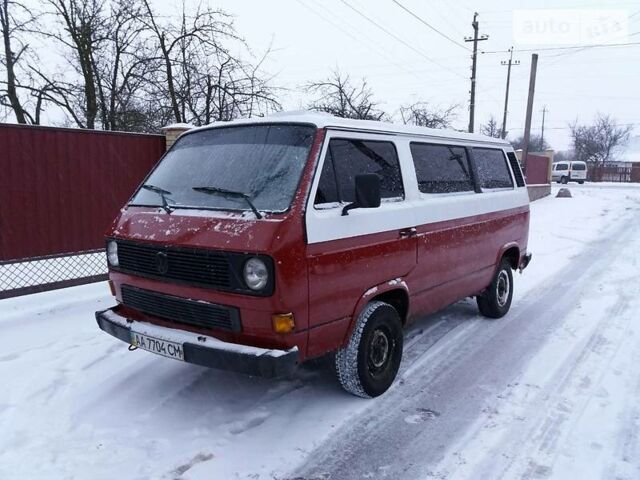 Червоний Фольксваген Т3 (Транспортер), об'ємом двигуна 1.6 л та пробігом 10 тис. км за 2500 $, фото 1 на Automoto.ua