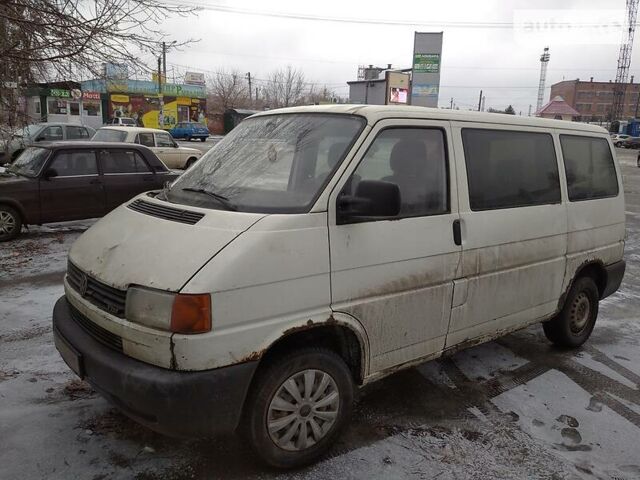 Білий Фольксваген T4 (Transporter) пасс., об'ємом двигуна 2.5 л та пробігом 370 тис. км за 3700 $, фото 1 на Automoto.ua