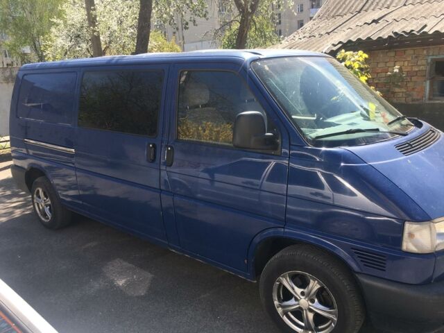 Синій Фольксваген T4 (Transporter) пасс., об'ємом двигуна 1.9 л та пробігом 324 тис. км за 6500 $, фото 1 на Automoto.ua