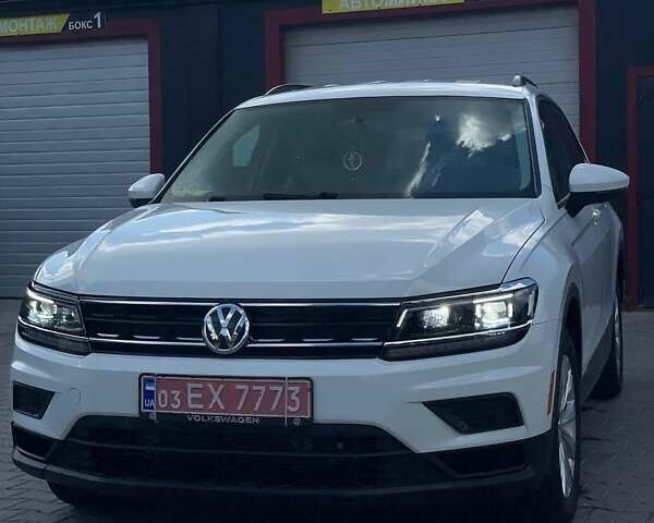 Белый Фольксваген Tiguan Allspace, объемом двигателя 1.98 л и пробегом 197 тыс. км за 16000 $, фото 1 на Automoto.ua