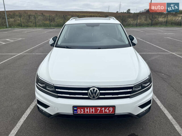 Белый Фольксваген Tiguan Allspace, объемом двигателя 1.97 л и пробегом 171 тыс. км за 19200 $, фото 1 на Automoto.ua