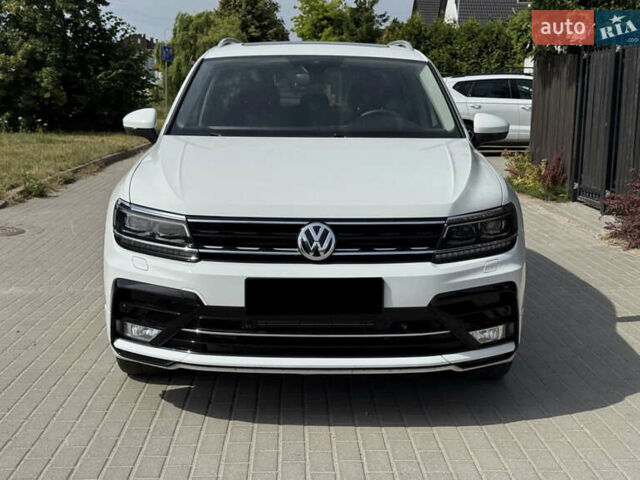 Белый Фольксваген Tiguan Allspace, объемом двигателя 2 л и пробегом 86 тыс. км за 23400 $, фото 1 на Automoto.ua