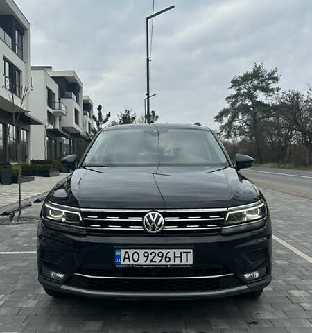 Чорний Фольксваген Tiguan Allspace, об'ємом двигуна 2 л та пробігом 265 тис. км за 25000 $, фото 1 на Automoto.ua