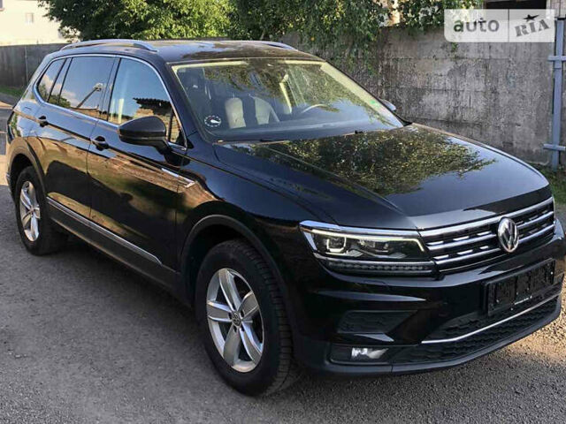 Черный Фольксваген Tiguan Allspace, объемом двигателя 2 л и пробегом 184 тыс. км за 27000 $, фото 1 на Automoto.ua