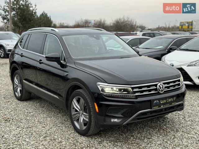 Чорний Фольксваген Tiguan Allspace, об'ємом двигуна 1.98 л та пробігом 170 тис. км за 21200 $, фото 1 на Automoto.ua