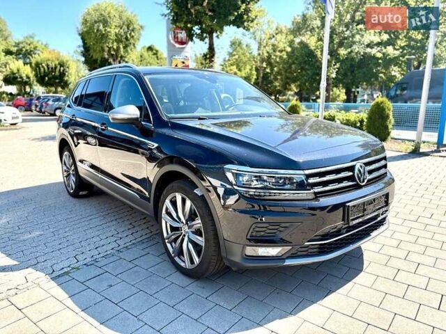Черный Фольксваген Tiguan Allspace, объемом двигателя 2 л и пробегом 98 тыс. км за 30500 $, фото 1 на Automoto.ua