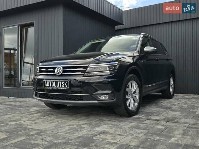 Черный Фольксваген Tiguan Allspace, объемом двигателя 1.98 л и пробегом 202 тыс. км за 27900 $, фото 1 на Automoto.ua
