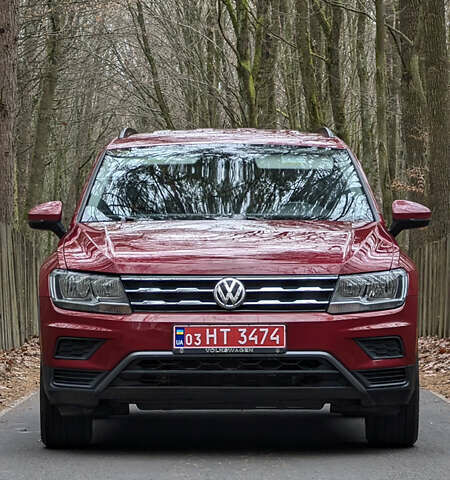 Червоний Фольксваген Tiguan Allspace, об'ємом двигуна 2 л та пробігом 198 тис. км за 16499 $, фото 1 на Automoto.ua
