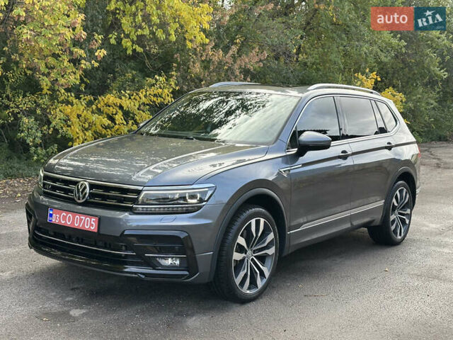 Фольксваген Tiguan Allspace 2020 в Кривом Роге на Automoto.ua Серый Фольксваген Tiguan Allspace, объемом двигателя 2 л и пробегом 86 тыс. км за 26500 $, фото 1 на Automoto.ua