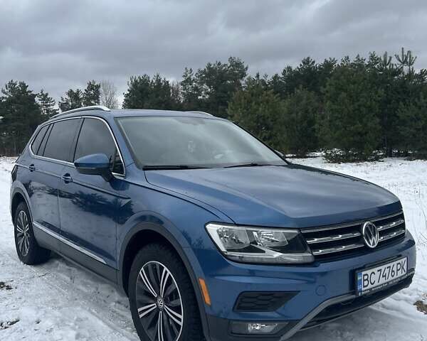 Синій Фольксваген Tiguan Allspace, об'ємом двигуна 2 л та пробігом 80 тис. км за 19999 $, фото 1 на Automoto.ua