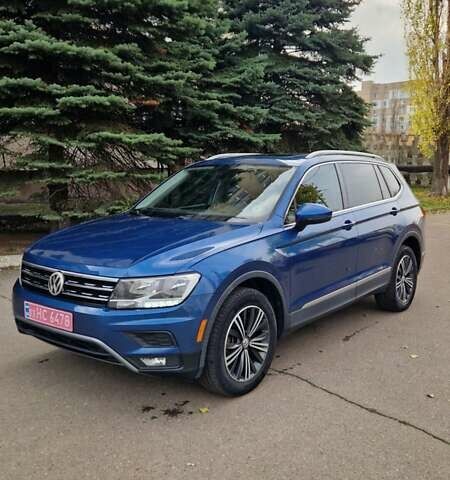 Синій Фольксваген Tiguan Allspace, об'ємом двигуна 2 л та пробігом 195 тис. км за 18000 $, фото 1 на Automoto.ua