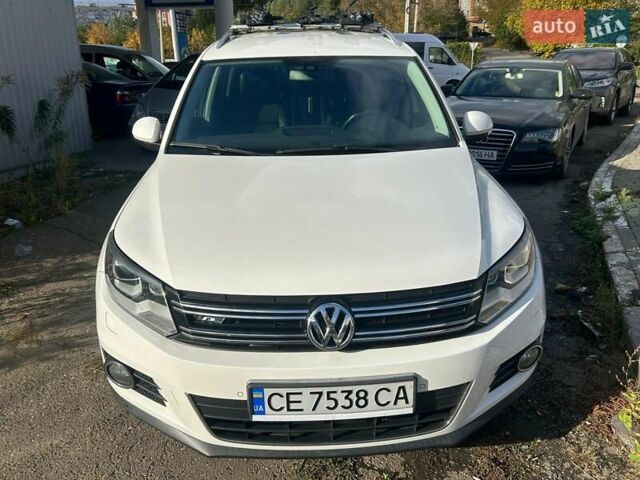 Белый Фольксваген Тигуан, объемом двигателя 1.98 л и пробегом 155 тыс. км за 13500 $, фото 1 на Automoto.ua