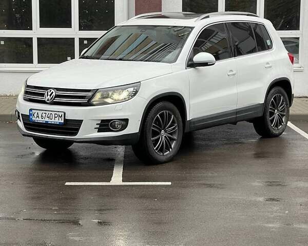 Білий Фольксваген Тігуан, об'ємом двигуна 1.97 л та пробігом 161 тис. км за 15550 $, фото 1 на Automoto.ua