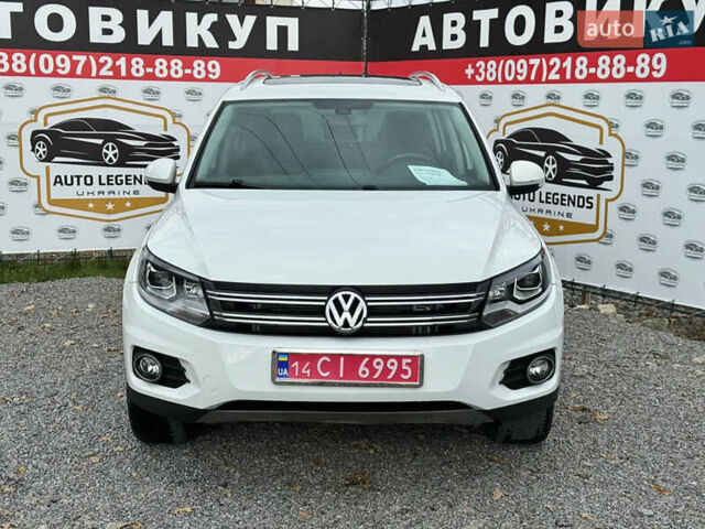 Белый Фольксваген Тигуан, объемом двигателя 2 л и пробегом 186 тыс. км за 12900 $, фото 1 на Automoto.ua