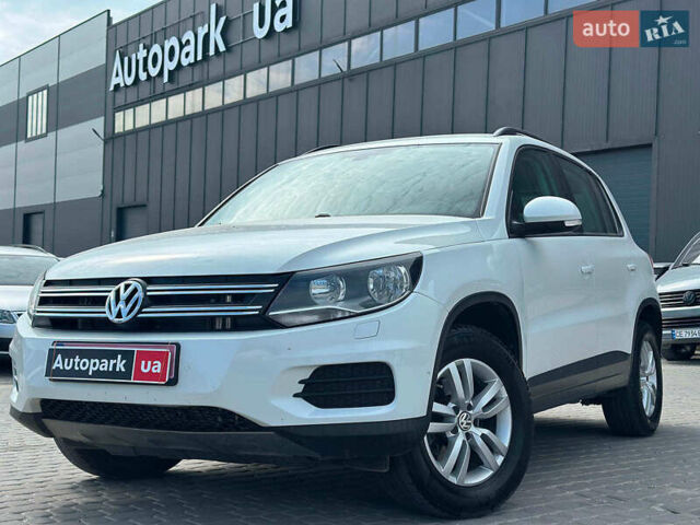 Білий Фольксваген Тігуан, об'ємом двигуна 2 л та пробігом 152 тис. км за 12300 $, фото 1 на Automoto.ua