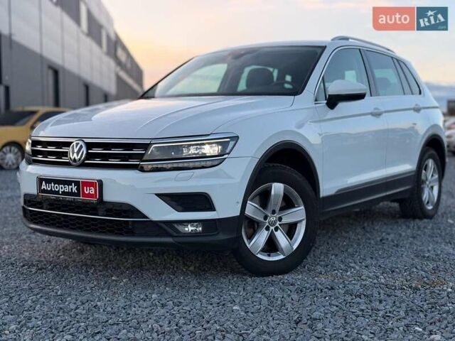 Білий Фольксваген Тігуан, об'ємом двигуна 2 л та пробігом 161 тис. км за 24880 $, фото 1 на Automoto.ua