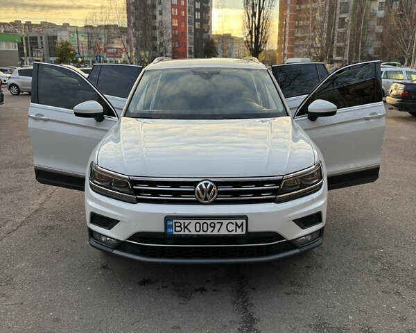 Белый Фольксваген Тигуан, объемом двигателя 1.97 л и пробегом 210 тыс. км за 27500 $, фото 1 на Automoto.ua