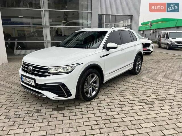 Білий Фольксваген Тігуан, об'ємом двигуна 1.98 л та пробігом 48 тис. км за 39000 $, фото 1 на Automoto.ua