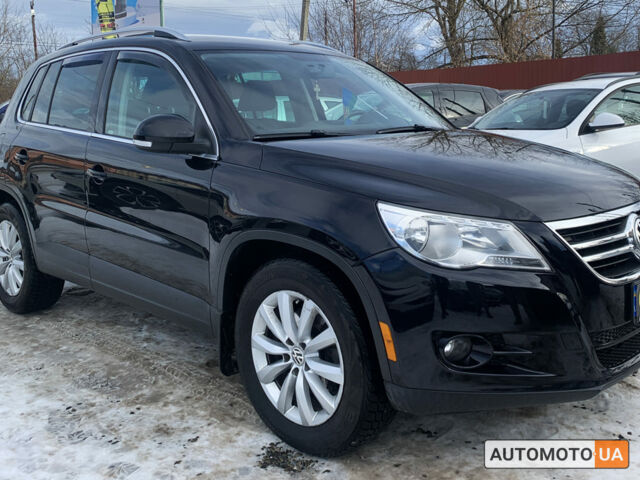 Черный Фольксваген Тигуан, объемом двигателя 2 л и пробегом 253 тыс. км за 10500 $, фото 1 на Automoto.ua