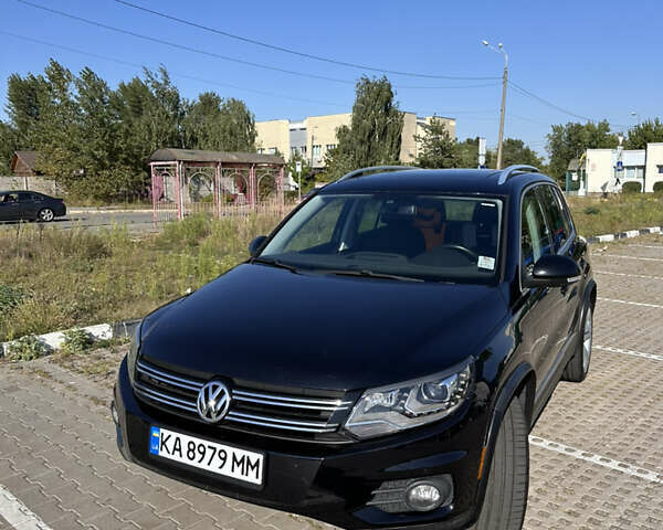 Черный Фольксваген Тигуан, объемом двигателя 1.98 л и пробегом 123 тыс. км за 14800 $, фото 1 на Automoto.ua