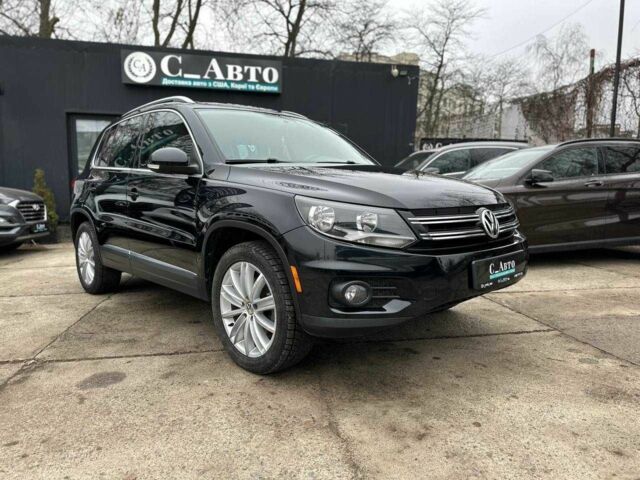 Черный Фольксваген Тигуан, объемом двигателя 2 л и пробегом 156 тыс. км за 12700 $, фото 1 на Automoto.ua