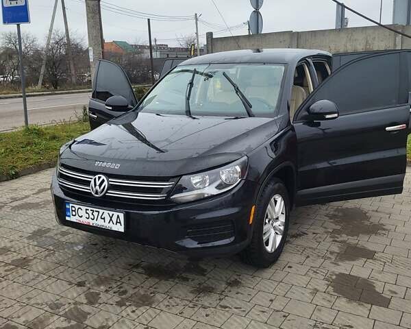 Черный Фольксваген Тигуан, объемом двигателя 1.98 л и пробегом 182 тыс. км за 9555 $, фото 1 на Automoto.ua