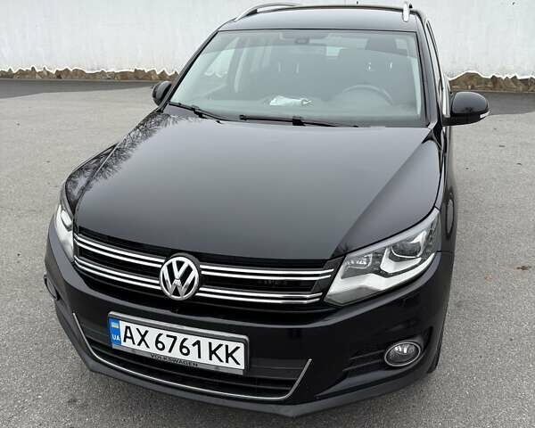 Черный Фольксваген Тигуан, объемом двигателя 1.98 л и пробегом 251 тыс. км за 13700 $, фото 1 на Automoto.ua