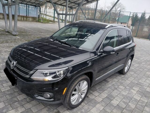 Черный Фольксваген Тигуан, объемом двигателя 2 л и пробегом 259 тыс. км за 8900 $, фото 1 на Automoto.ua