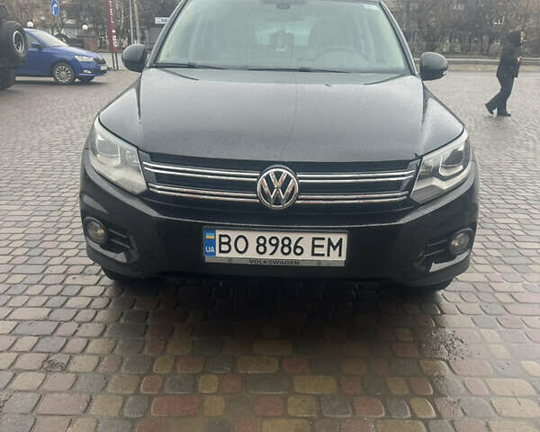 Черный Фольксваген Тигуан, объемом двигателя 1.98 л и пробегом 140 тыс. км за 11333 $, фото 1 на Automoto.ua
