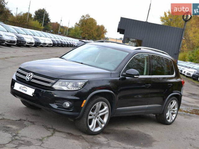 Чорний Фольксваген Тігуан, об'ємом двигуна 1.98 л та пробігом 130 тис. км за 11999 $, фото 1 на Automoto.ua