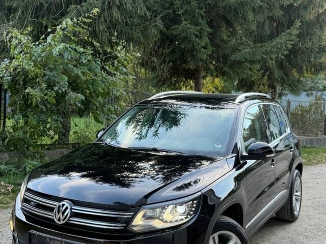 Черный Фольксваген Тигуан, объемом двигателя 2 л и пробегом 238 тыс. км за 14500 $, фото 1 на Automoto.ua