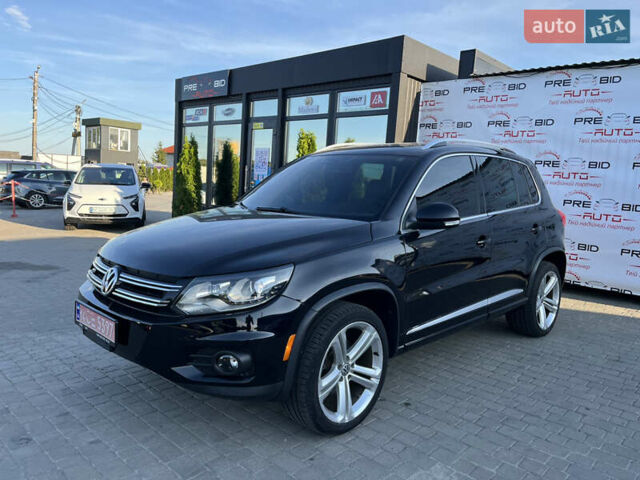 Чорний Фольксваген Тігуан, об'ємом двигуна 2 л та пробігом 159 тис. км за 14950 $, фото 1 на Automoto.ua