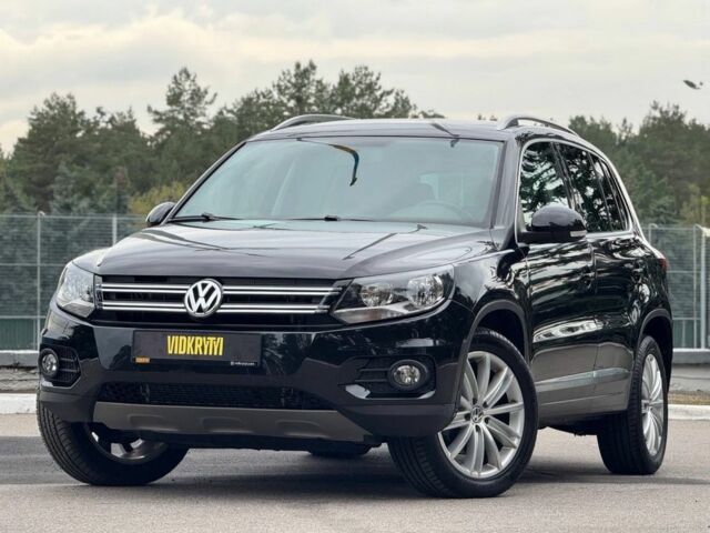 Черный Фольксваген Тигуан, объемом двигателя 2 л и пробегом 116 тыс. км за 11900 $, фото 1 на Automoto.ua