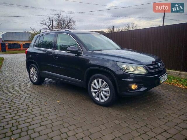 Черный Фольксваген Тигуан, объемом двигателя 1.98 л и пробегом 131 тыс. км за 12950 $, фото 1 на Automoto.ua