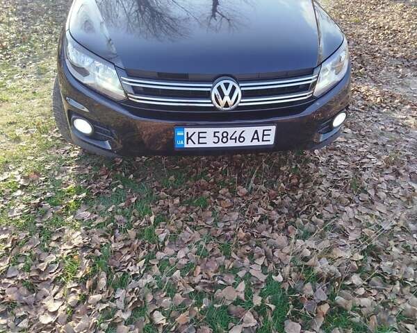 Черный Фольксваген Тигуан, объемом двигателя 1.98 л и пробегом 190 тыс. км за 12700 $, фото 1 на Automoto.ua