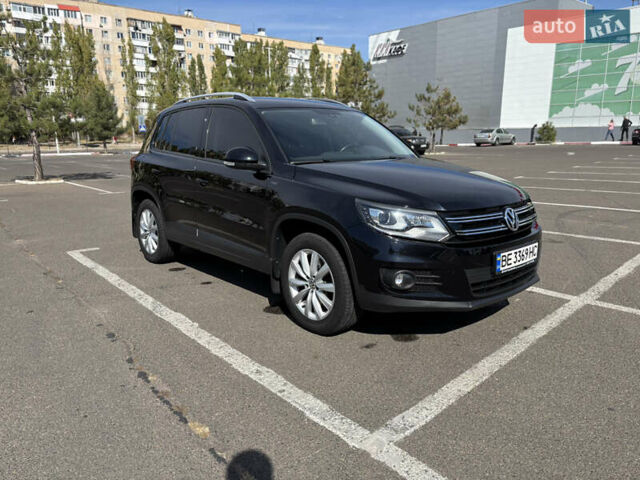 Чорний Фольксваген Тігуан, об'ємом двигуна 1.4 л та пробігом 123 тис. км за 15800 $, фото 1 на Automoto.ua