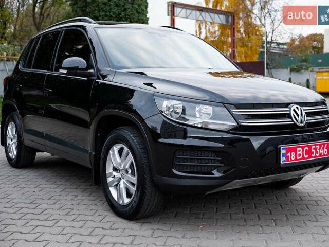 Черный Фольксваген Тигуан, объемом двигателя 1.98 л и пробегом 119 тыс. км за 14550 $, фото 1 на Automoto.ua