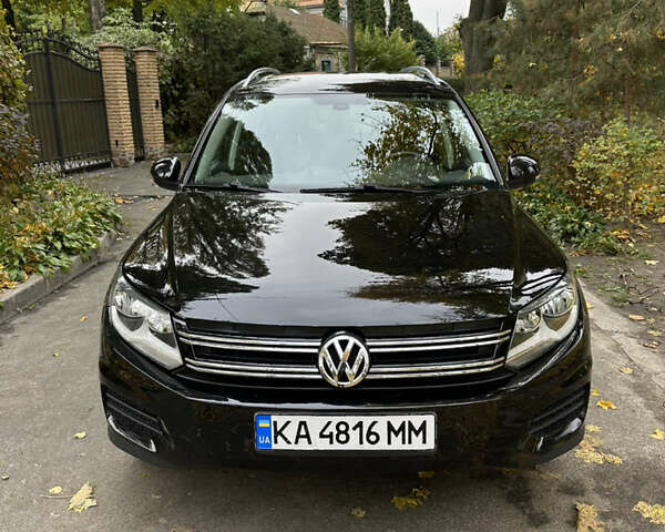 Черный Фольксваген Тигуан, объемом двигателя 1.98 л и пробегом 163 тыс. км за 14550 $, фото 1 на Automoto.ua