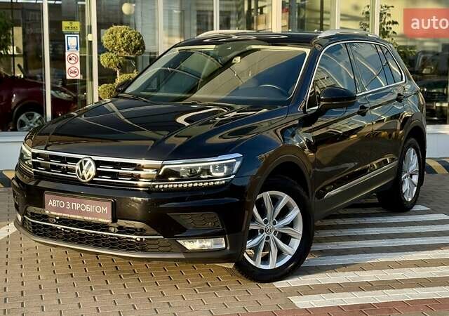 Черный Фольксваген Тигуан, объемом двигателя 1.98 л и пробегом 112 тыс. км за 24800 $, фото 1 на Automoto.ua