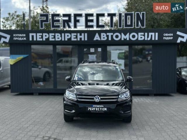 Черный Фольксваген Тигуан, объемом двигателя 1.98 л и пробегом 152 тыс. км за 13800 $, фото 1 на Automoto.ua
