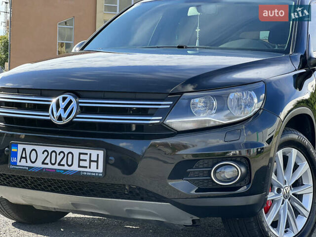 Черный Фольксваген Тигуан, объемом двигателя 1.98 л и пробегом 97 тыс. км за 12500 $, фото 1 на Automoto.ua