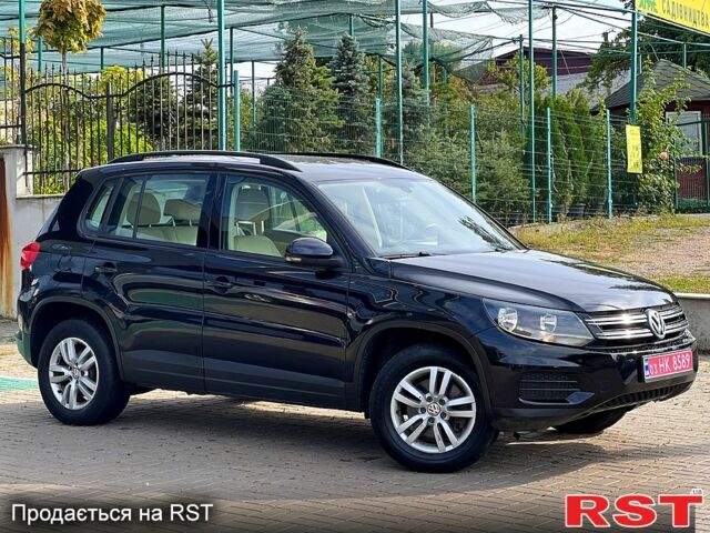 Черный Фольксваген Тигуан, объемом двигателя 2 л и пробегом 182 тыс. км за 11999 $, фото 1 на Automoto.ua